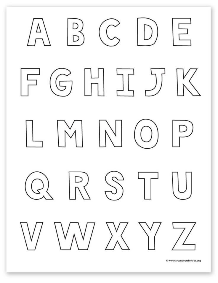 block letters image